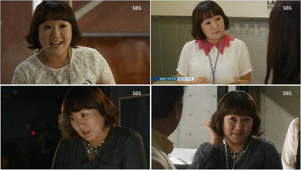 <내겐 너무 사랑스러운 그녀>
분위기메이커 이수지!
AnA 직원 안다정으로 완벽 변신~~
욱 대표(정지훈)만 보면 꺄르르 꺄르르
신마녀(차예련)만 보면 마이너스 백점~ㅠㅠ
출처 SBS