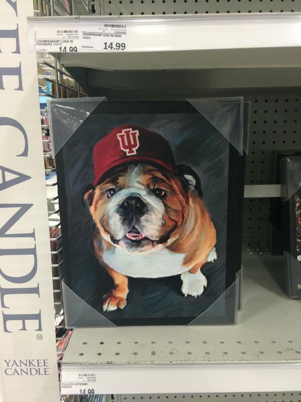 ButlerBlue3's tweet photo. This next piece, I call, "Mascot Envy." RT @Babblin_Brooke: Meijer definitely got this one wrong.... @ButlerBlue3 http://t.co/iWONOZf5rq