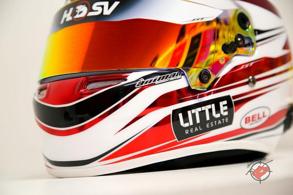 AntmanArmy's tweet photo. New Bathurst helmet for @GarthTander! @v8supercars @holden_racing #Bathurst1000 http://t.co/o5jF25tQcJ