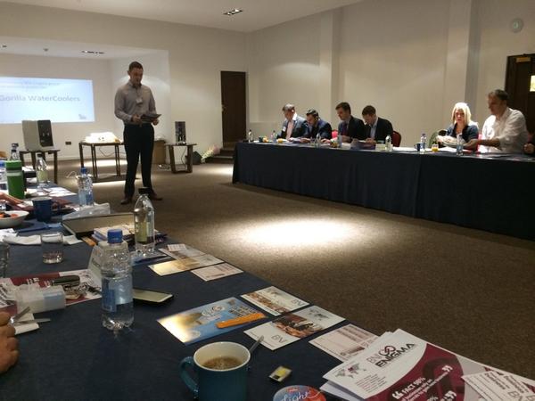 BniEnigma's tweet image. We&apos;re up and running. Dan Ashburn of @webfold is our chapter director and hosts the meeting. Great turn out today