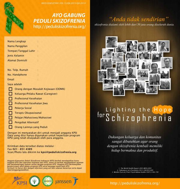 Ayo gabung Peduli Skizofrenia peduliskizofrenia.org  Cc <a href="/kpsi_pusat/">KPSI pusat</a> @saya_noriyu