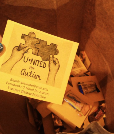 United4Autism's tweet photo. The exec team is busy preparing for the Homecoming parade! Look out for us next Friday! #ForeverGold http://t.co/QgVZH6n8q2