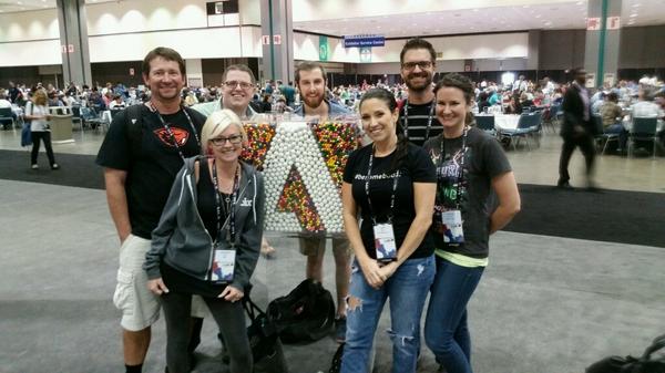 jimhendricks13's tweet photo. Team "Naked By 5" wrapping up @adobemax.  Thank you Adobe for an awesome show.  See you next year! http://t.co/B7Ol1AkQgy