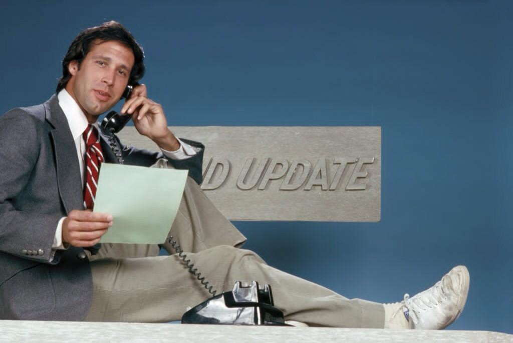 Happy birthday to the original Weekend Update anchor, Chevy Chase! 