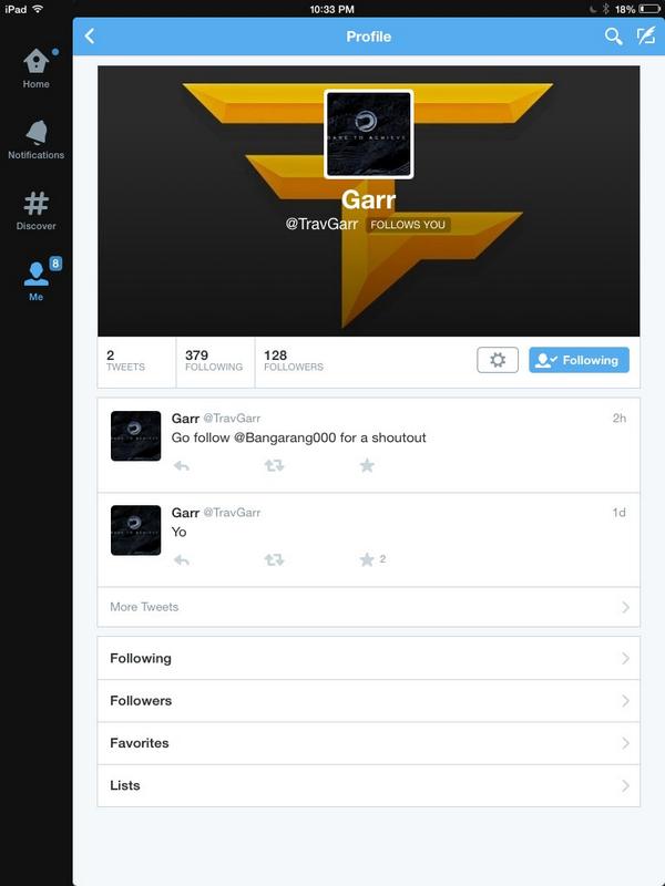 MerikaHitClips's tweet image. Go follow my nigga @TravGarr