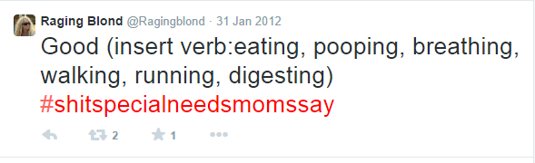 Loveexplosionx2's tweet photo. this is how to demean and devalue your disabled child in one quick tweet.  #justiceforissy #kellistapleton http://t.co/hxVjMCjy72