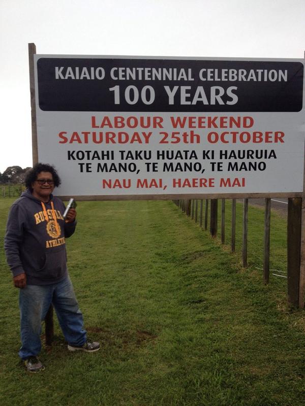 whakaue2's tweet photo. @rukuwai @TeUruroaFlavell @bevwaru Ko Kaiaio te tupuna! Kotahi rautau! Naumai haeremai ki te Marae o Maungaroa! http://t.co/iVkDwl4Noo
