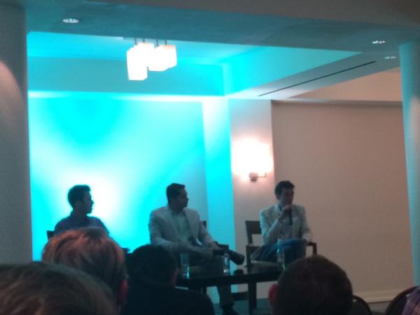 Great night with <a href="/arjanschutte/">Arjan Schutte</a> and <a href="/rajganguly_/">Raj Ganguly</a> tonight cc <a href="/VelosPartners/">Velos Partners</a>