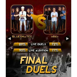 tonight final duels! live at Rising Star Indonesia RCTI 9.00 PM ;)
