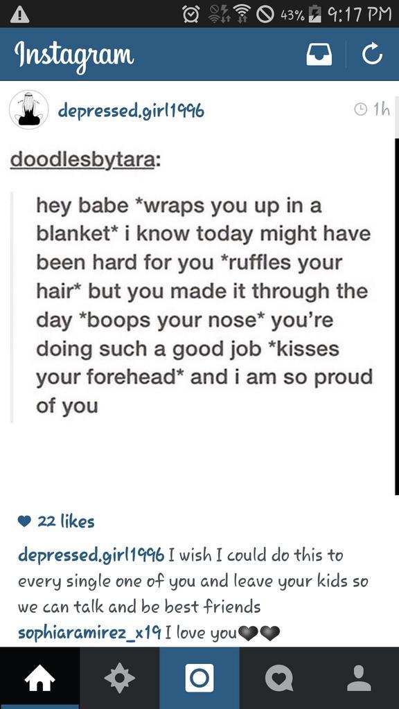 yohorojo's tweet photo. We all need this #depressed #depression #depressionquotes #suicide #selfharm #blanket #love #trueshit #love #need http://t.co/7nGUy6bHBW