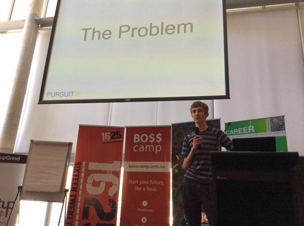 BOSSCAMPAU's tweet photo. The Youth unemployment issue is being addressed by team doughnut  @Pursuit_14 #bosscamp14 http://t.co/WYb7DQ0XsM