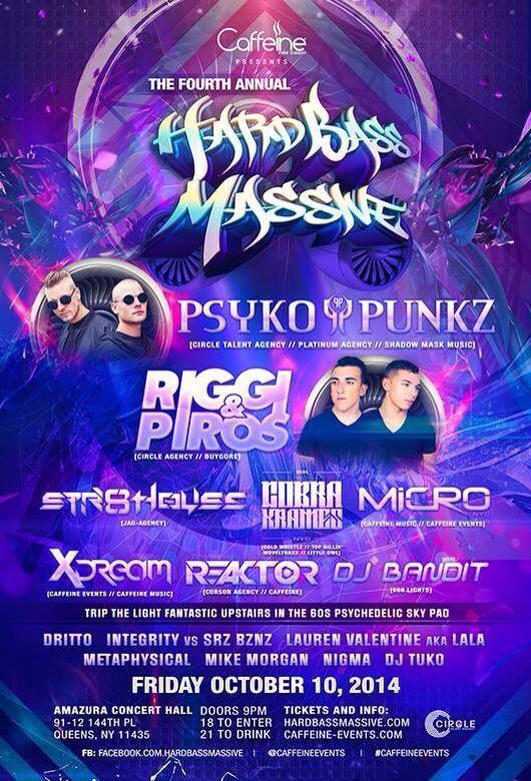 djmicrony's tweet photo. Fri 10/10 @HardbassMassive @AmazuraNYC! See u there! @XDreamUSA @CaffeineEvents @psykopunkz @AtLargeDJs #MicroNYC http://t.co/aGzAmNiaDr
