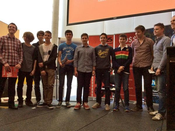 BOSSCAMPAU's tweet photo. And third place goes to.... @FailSnailAU congratulations!!!! #bosscamp14 http://t.co/qJBm8vHdeS