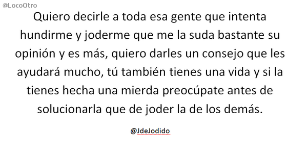 LocoOtro's tweet photo. Quiero decirle a toda esa gente.. http://t.co/FCD4kQyAr6
