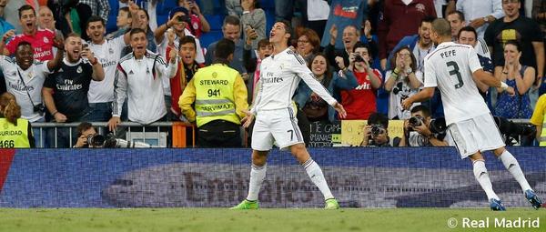 realmadriden's tweet image. .@Cristiano Ronaldo heads scoring charts in Europe's top ten leagues bit.ly/1BVLBFh #HalaMadrid