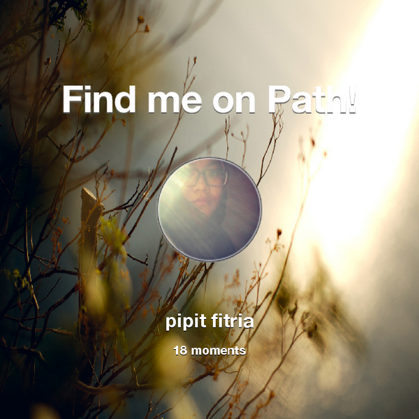 Vitriaa_'s tweet photo. Find me on #Path now! Go to: http://t.co/PZo5UmpImY! #thepersonalnetwork http://t.co/NKXH7BEzyF