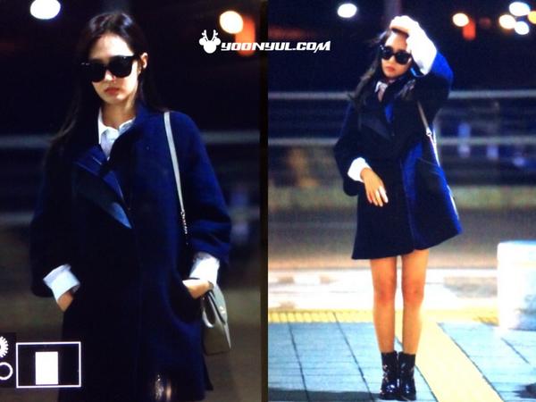 [PIC][09-10-2014]Yuri khởi hành đi LA để chụp hình cho tạp chí "Cosmopolitan" vào tối nay Bzf6ncyCAAARFcy