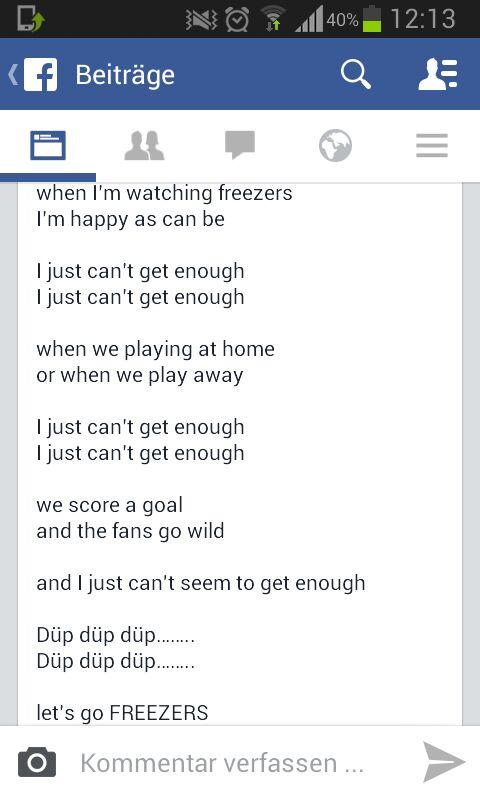 Andrea_HLTG's tweet image. The new # Freezers song😊...Thanks, #NottinghamPanther Fans &amp;amp; @shellybelcher  #Hockey #Hamburg #WeJustCan&apos;tGetEnough