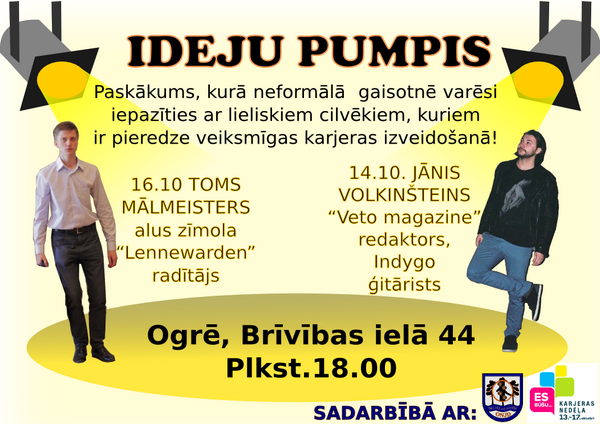 OgresNovadaJD's tweet photo. nāc iedvesmoties jau nākamnedēļ! http://t.co/B7Heeg4VvN