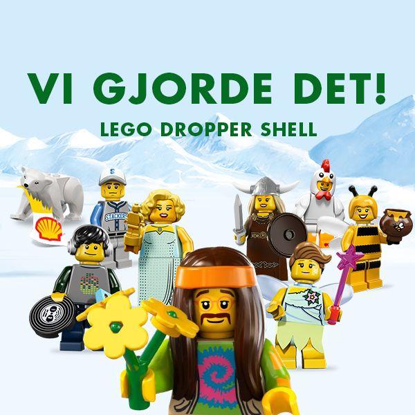 greenpeacedk's tweet image. Hurra! LEGO dropper Shell – nu må Shell droppe Arktis: savethearctic.org #BlockShell