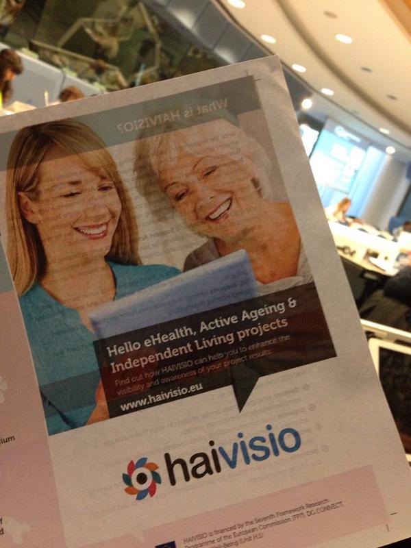 Interesting seminar by <a href="/HAIVISIO_EU/">HAIVISIO_project</a> on eHealth and Active Ageing!
#EUOpenDays #sharegävle