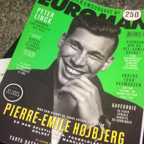 Normalt er jeg vild med <a href="/EUROMANdk/">Euroman</a>... Men i denne måned elsker jeg det! #PierreEffekten. Læs det, bliv rørt!