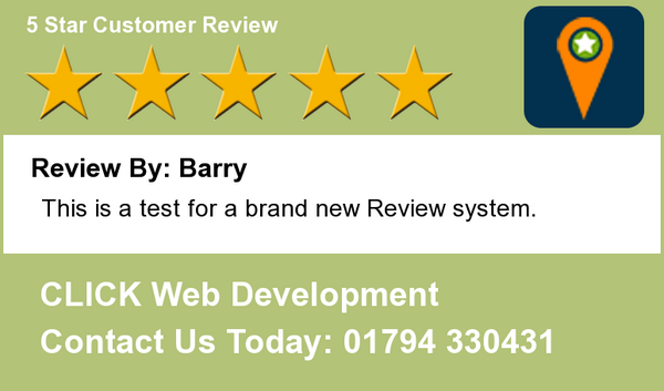 CLICKWebDev's tweet image. Review By: Barry
This is a test for a brand new Review system. localreviewdirectory.com/web-design...