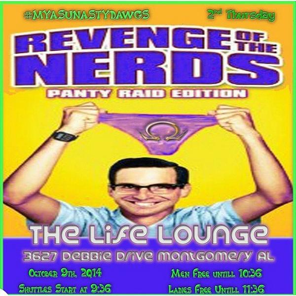 weekend_move's tweet image. TONITE #DAQues #Revengeofthenerds ladies Free TIL 11:36 fel free til 1036 #lifelounge 3627 Debbie DR #myasu18 #MyASU