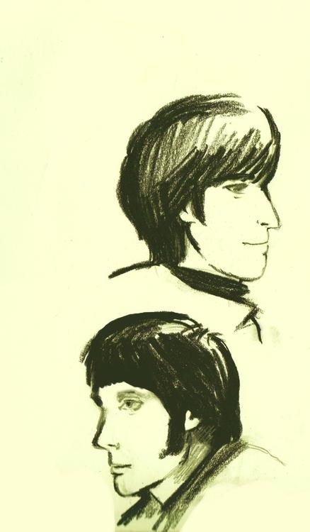 Happy birthday 2 John! John Entwistle and John Lennon. 