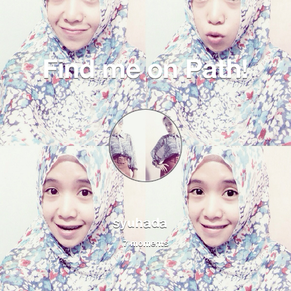 Find me on #Path now! Go to: path.com! #thepersonalnetwork