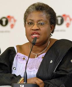 NTANewsNow's tweet image. Nigerian Finance Minister Dr.Ngozi Okonjo-Iweala calls the fight against Ebola a global one not a passive disposition
