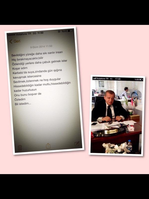 ÖZLEDIM. BIL ISTEDIM