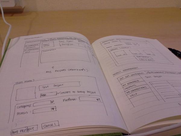 TheN3rdSquad's tweet image. Wireframes has always been my favourite method to visualize how I want the UI to look like. #DotNetWorkspaces