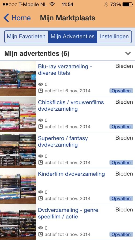 Ik verkoop een groot deel van mn dvdverzameling. Hatseflats!