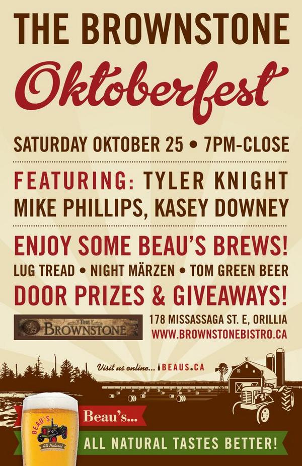 Its official!  We are having our own OKTOBERFEST PARTY!!!! @beausallnatural  #Oktoberfest #downtown #orillia #bestbar
