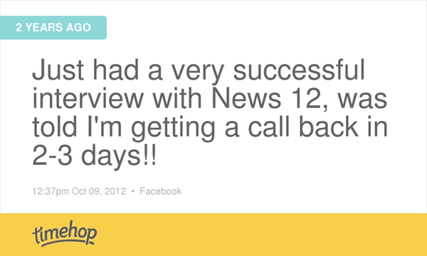 timhahn7's tweet photo. Exactly 2 years ago today! (via @timehop) http://t.co/biIadmXV9k http://t.co/Dwn9gIMJzv