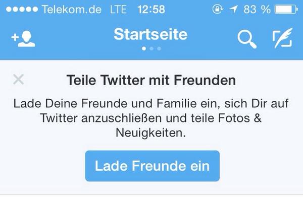 ich bin mir nicht sicher, ob #twitter twitter verstanden hat