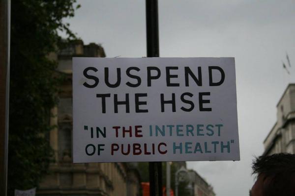 AIMSIreland's tweet photo. #isupportphilomenacanning Suspend the HSE "In the Interest of Public Health" #DailProtest #HSE http://t.co/ztfO2ks4Ba