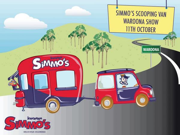 Simmosicecream's tweet image. The scooping van will be at the Waroona Show this weekend.. Looking forward to it!