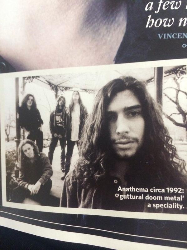 Had no my idea my mate <a href="/ImChrisDean/">Christopher Dean</a> of <a href="/Duffpress/">Duff Press</a> used to sing for Anathema #SmallWorld