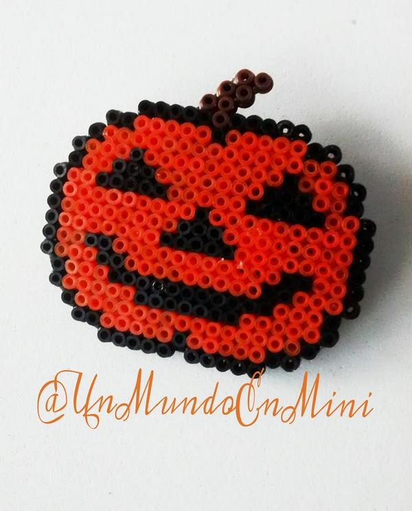 UnMundoEnMini's tweet image. 🎃 Halloween! Broche calabaza 🎃