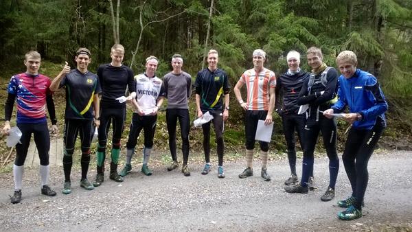 <a href="/Urheiluakatemia/">Turun Seudun Urheiluakatemia</a>:n #SMep2014-treeni lähti juuri liikkeelle. 16.4km Kuusiston raatelevissa rinteissä.