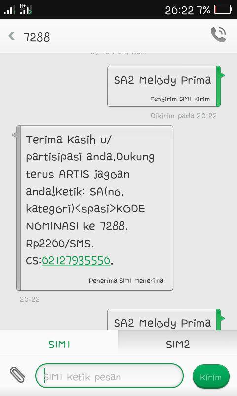 Yuuk vote kak Moudy biar masuk nominasi aktris fav di #sctvawards2014 Mimin udh lohh ampe 2 kali! Vote yg banyak yaa♥