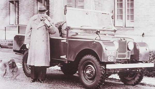 DefenderGeek's tweet image. Not a Defender, but this Series I was custom built for Winston Churchill's 80th birthday!