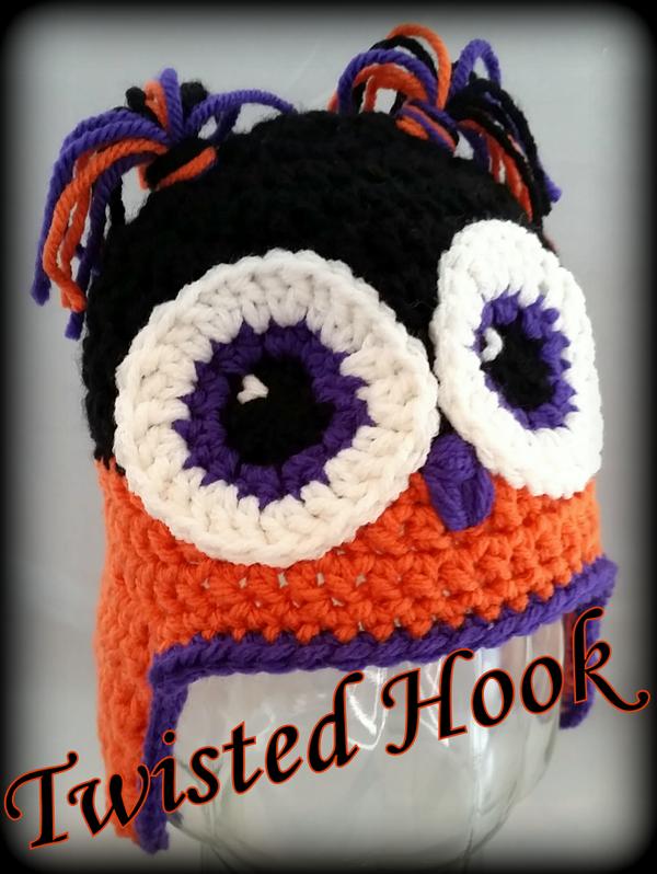 TwistedHook's tweet photo. New Halloween Owl !!  I absolutely LOVE this lil owl!!  Adopt your own today from @TwistedHook !! http://t.co/SaU4Svh1ai