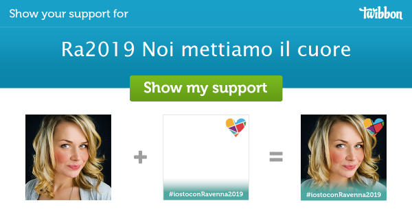 Elena_Sabattini's tweet photo. #IostoconRavenna2019 e ci metto il cuore! Cambia anche tu la foto profilo e sostieni #Ra2019 http://t.co/04OLkz8fi5 http://t.co/p4KSlGr21I