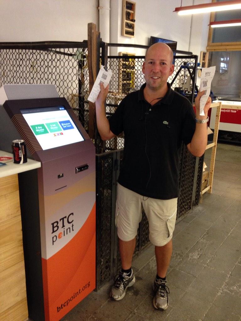 Cajero bitcoin BTCPoint en Barcelona