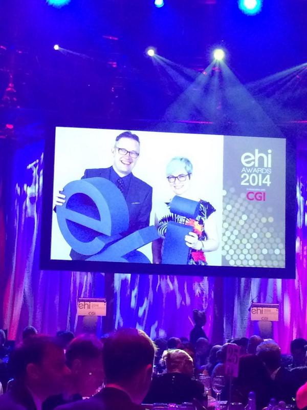 phlumpet's tweet photo. Very proud of @R1chardatron and the whole team &amp; @mrs_jthomas @EHIAwards http://t.co/S9xBYB3FHR