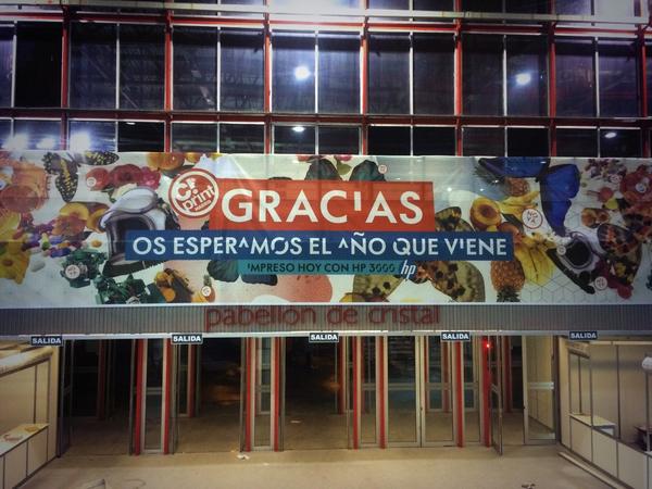 aroruacastro's tweet photo. Bueno pues ya hemos estado en @CPrint_Madrid http://t.co/nQLBNi6MiG