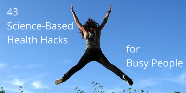 buffer's tweet photo. 43 Science-Backed Health Hacks for Busy People http://t.co/t0lJFgHVYe http://t.co/Q8SfnjRGXX
